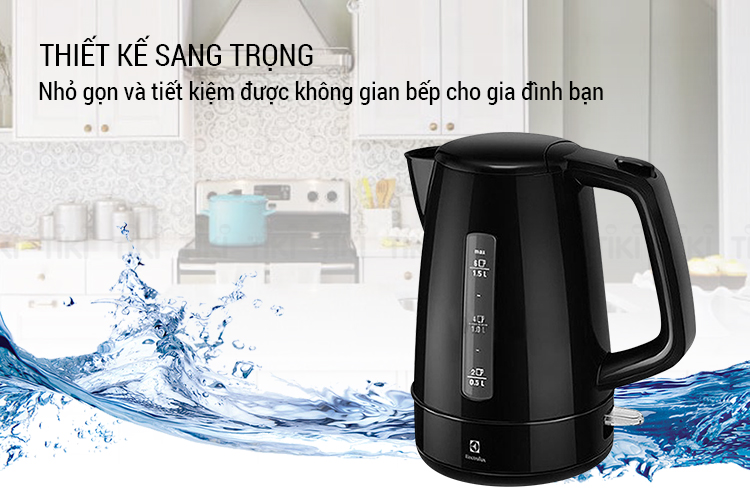BÌNH ĐUN NƯỚC SIÊU TỐC ELECTROLUX EASYLINE EEK1303K