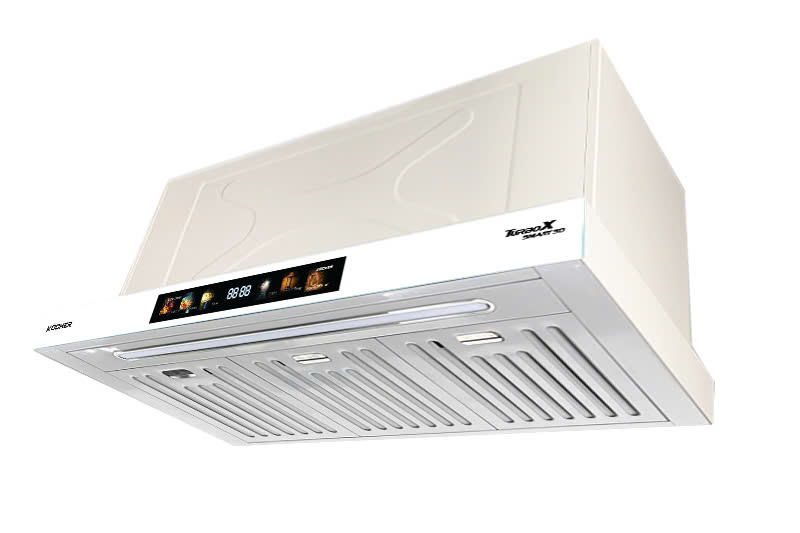 MÁY HÚT MÙI KOCHER TURBO 3D X3D-350T MÀU TRẮNG