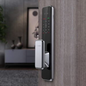 KHÓA VÂN TAY NHẬN DIỆN FACE ID APP WIFI BOSCH EL600B DE MÀU XÁM 