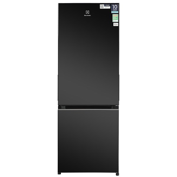 TỦ LẠNH ELECTROLUX NGĂN ĐÁ DƯỚI EBB3402K-H INVERTER ULTIMATETASTE 300 308L MÀU ĐEN BÓNG ( CÓ NGĂN ĐÔNG MỀM)