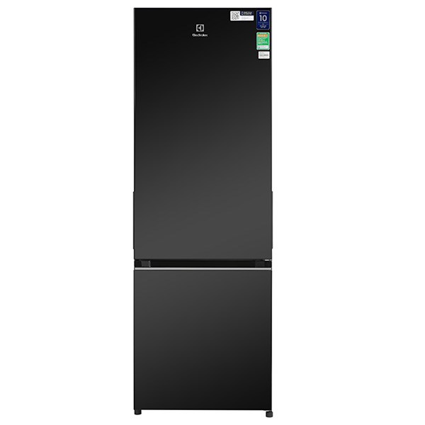 TỦ LẠNH ELECTROLUX NGĂN ĐÁ DƯỚI EBB3702K-H INVERTER ULTIMATETASTE 300 335L MÀU ĐEN BÓNG ( CÓ NGĂN ĐÔNG MỀM)