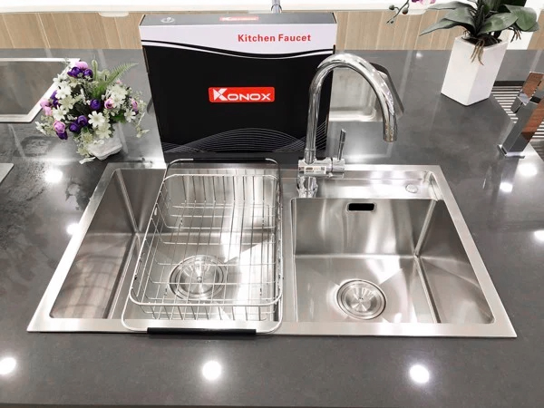 CHẬU RỬA BÁT KONOX OVERMOUNT SINK KN8248DO