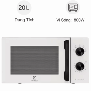 LÒ VI SÓNG ĐỂ BÀN ELECTROLUX 20L EMM20K22W ULTIMATETASTE 300 - lo vi song elec main 33