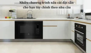 LÒ VI SÓNG ÂM ELECTROLUX EMSB30XCF TÍCH HỢP NƯỚNG ĐỐI LƯU ULTIMATETASTE 900 30L - lo vi song electrolux emsb30xcf 1 min