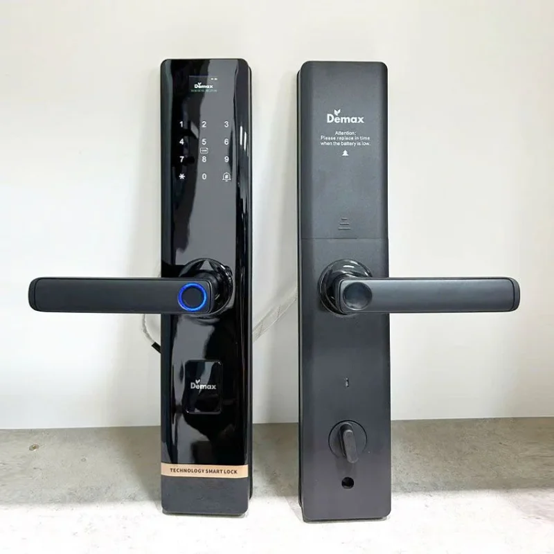 KHÓA CỬA VÂN TAY APP WIFI DEMAX SL-C619 BN