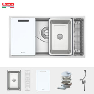 CHẬU RỬA BÁT CHỐNG XƯỚC KONOX PHONG CÁCH NHẬT TARI 8748SR