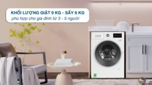 MÁY GIẶT BOSCH KẾT HỢP SẤY 9KG/6KG HMH.WNA14400SG SERIES 4 - say bosch 9 kg wna14400sg638473451475256688
