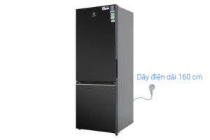TỦ LẠNH ELECTROLUX NGĂN ĐÁ DƯỚI EBB3402K-H INVERTER ULTIMATETASTE 300 308L MÀU ĐEN BÓNG ( CÓ NGĂN ĐÔNG MỀM) - tu lanh electrolux inverter 308 lit ebb3402k h 2 1