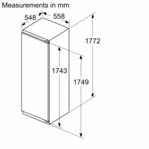 TỦ MÁT ÂM TỦ BOSCH KIR81ADD0 SERIES 6 - tu mat am tu bosch kir81add0 6