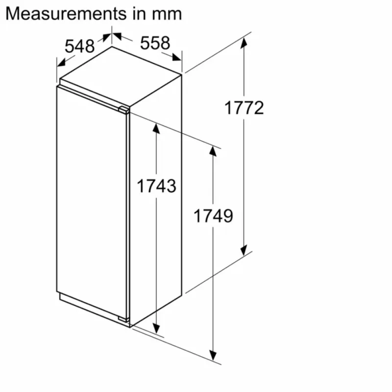 TỦ MÁT ÂM TỦ BOSCH KIR81ADD0 SERIES 6