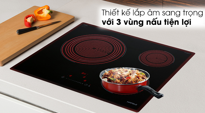 BẾP ĐIỆN 3 VÙNG NẤU HAFELE HC-R603D