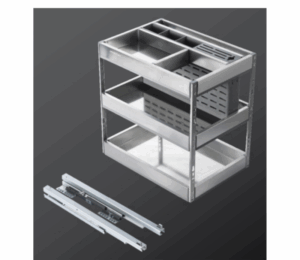 GIÁ ĐỰNG CHAI LỌ GIA VỊ DAO THỚT NAN DẸT GRANDX XK.B35S
