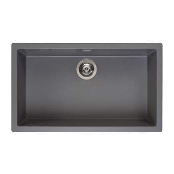 HÌNH ẢNH THỰC TẾ CỦA CHẬU RỬA BÁT ĐÁ 1 HỘC REGINOX AMSTERDAM 72 XÁM HMH.R30899