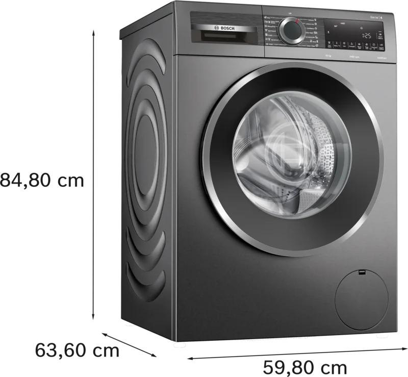 MÁY GIẶT BOSCH 10KG WGG25401SG MÀU ĐEN