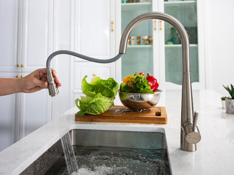 VÒI RỬA BÁT DÂY RÚT KONOX KN1901N