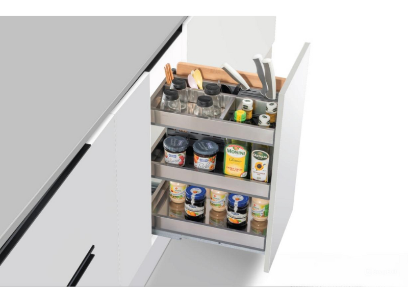 GIÁ ĐỰNG CHAI LỌ GIA VỊ DAO THỚT NAN DẸT GRANDX XK.B35S