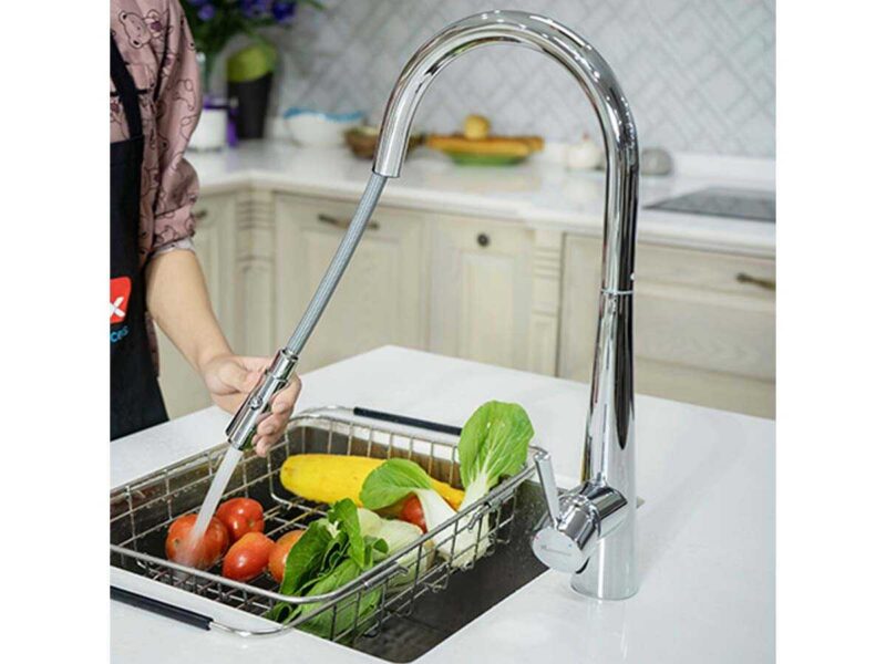 VÒI RỬA BÁT DÂY RÚT KONOX KN1901C