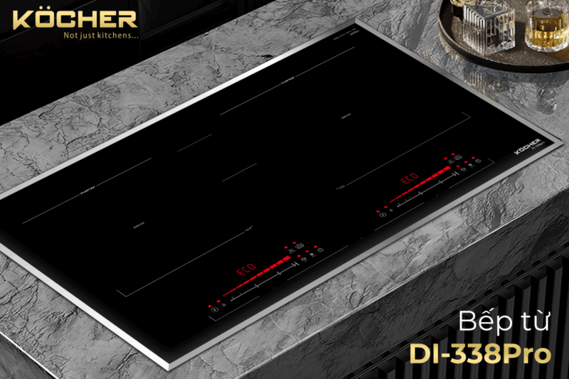 BẾP TỪ 2 VÙNG NẤU KOCHER DI-338 PRO