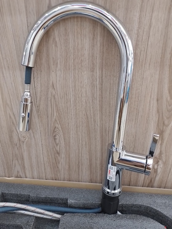 VÒI RỬA BÁT DÂY RÚT KONOX ALTO CHROME