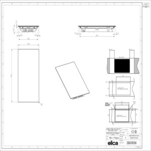 BẾP TỪ ELICA 2 VÙNG NẤU PRIMIS 30 BL - PRIMIS 302 SIZE scaled 2