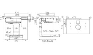 BẾP TÍCH HỢP HÚT MÙI ELICA NIKOLATESLA SWITCH GLOW BL/A/83 - SP NikolaTesla Switch Glow Technology 3
