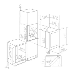 TỦ RƯỢU ELICA VERITAS BI36 - SP Veritas BI36 Technology