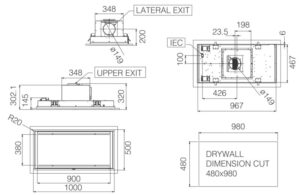 MÁY HÚT MÙI ÂM BÀN ELICA ILLUSION H30 WH/A/100 - SP illusion Technology 4