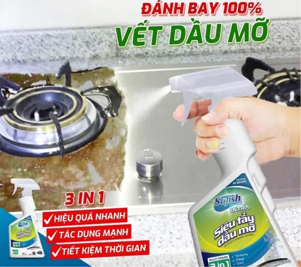 CHAI SIÊU TẨY DẦU MỠ KOCHER SOFISH ULTRA