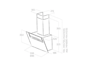 MÁY HÚT MÙI ÁP TƯỜNG ELICA SHY-S BL/A/90 - anh chi tiet san pham 2 1 70de9b89e53445e88c6c39ce813663b3 master 1