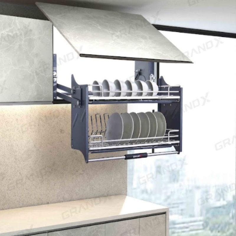 GIÁ BÁT ĐĨA NÂNG HẠ NAN OVAL GRANDX SUS304 XL.70M2 70CM