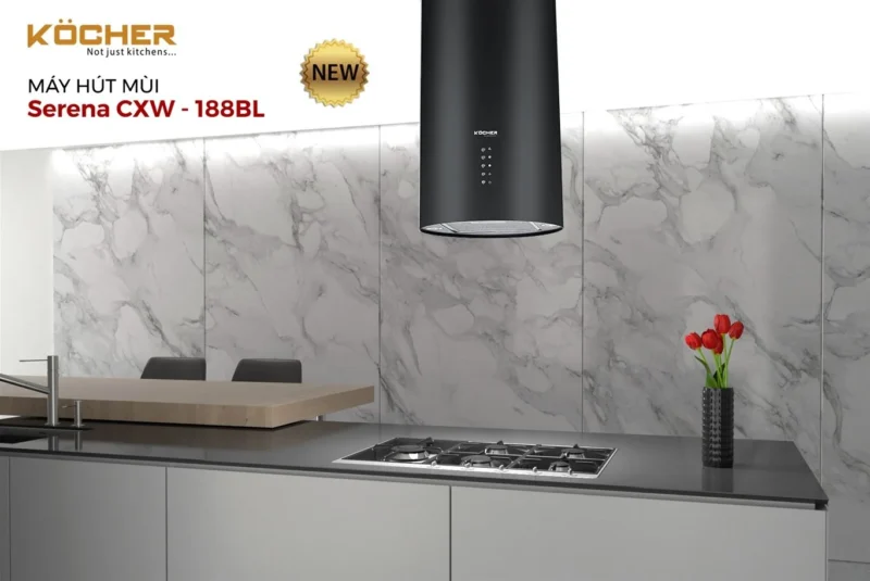 MÁY HÚT MÙI KOCHER SERENA CXW-188 BL