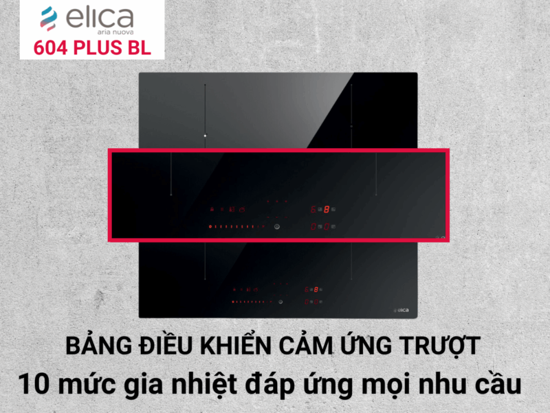 BẾP TỪ ELICA 4 VÙNG NẤU PRIMIS 604 PLUS BL
