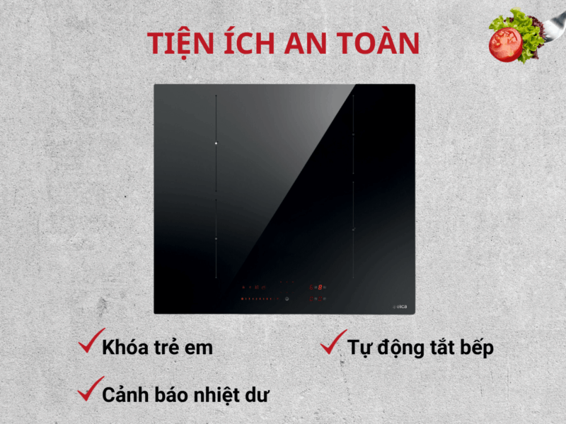 BẾP TỪ 4 VÙNG NẤU ELICA RATIO 604 PLUS BL