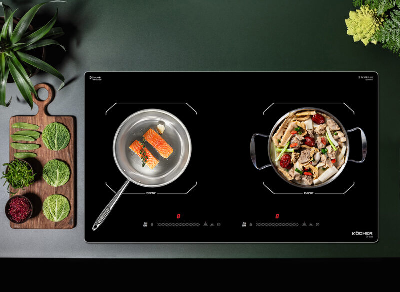 BẾP TỪ 2 VÙNG NẤU KOCHER DI-608 SE
