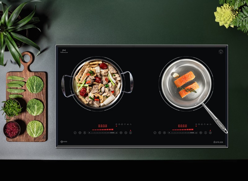 BẾP TỪ ĐÔI SPELIER STL 230C