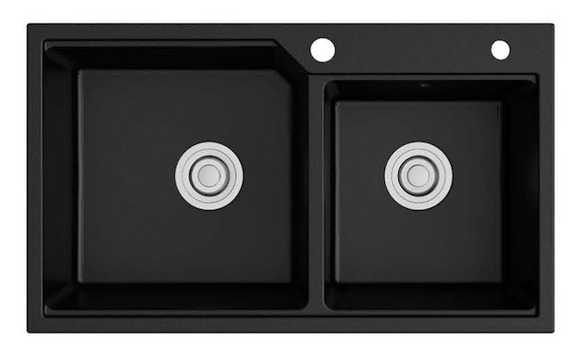 CHẬU RỬA CHÉN ĐÁ NHÂN TẠO 2 HỘC CREAVE G-T7846E
