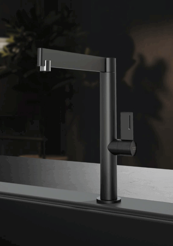 VÒI RỬA ELICA SPIRIT NANOSTONE N6 DEEP BLACK