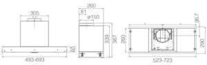 MÁY HÚT MÙI ÂM TỦ ELICA HIDDEN 2.0 IX/A/52 - hidden 2 f4ca79ea25e22fcda01 scaled 1