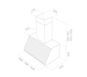 MÁY HÚT MÙI ÁP TƯỜNG ELICA PRO EUROPA IX/A/150 - images 39