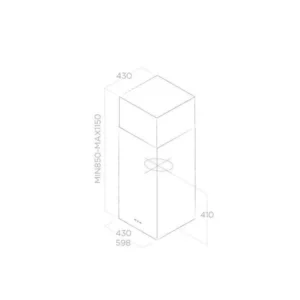 MÁY HÚT MÙI ĐẢO BẾP ELICA KUADRA ISLAND IX/A/43 - kich thuoc elica kuadra island 42324b87d48b4efc929ea76418452dff accc10e495c448daba3b368c8a79050f grande