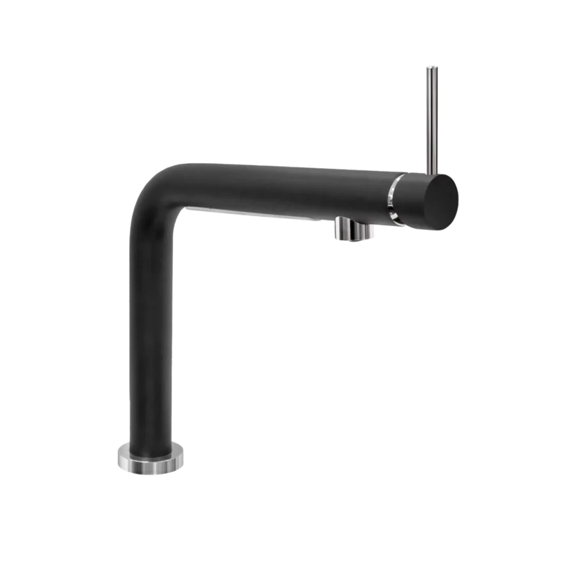 VÒI RỬA ELICA PLADOS TELMA LUMIX MICROULTRAGRANIT BLACK MATT
