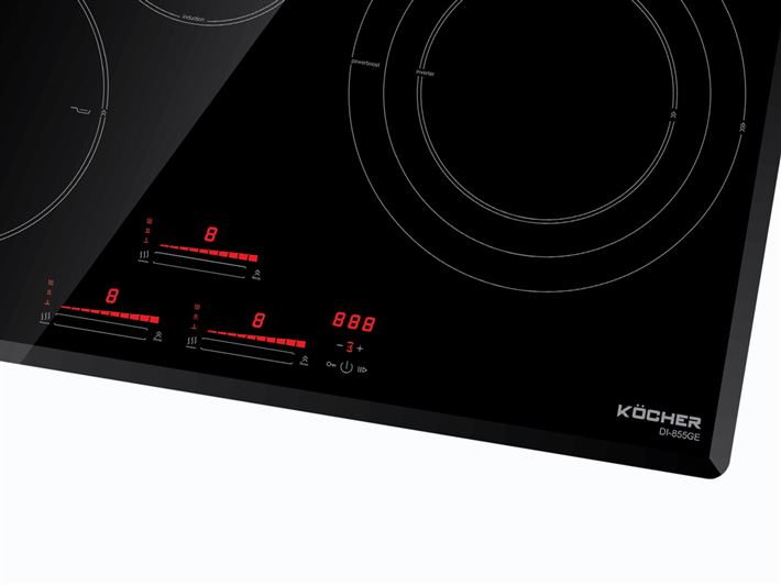 BẢNG ĐIỀU KHIỂN BẾP TỪ 3 VÙNG NẤU KOCHER DI-855GE