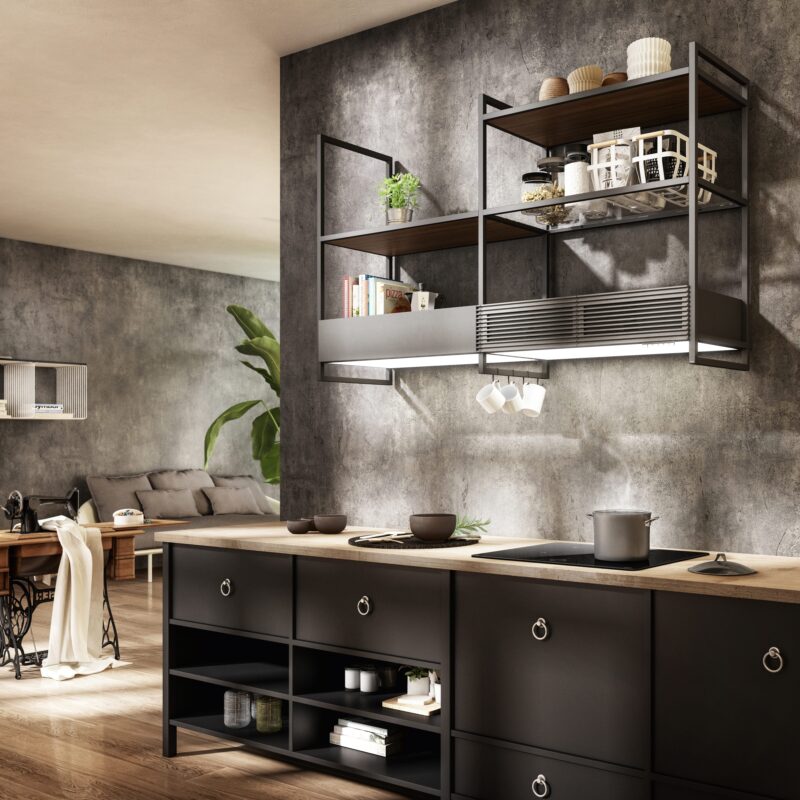 MÁY HÚT MÙI ÁP TƯỜNG ELICA OPEN SUITE BL/F/80
