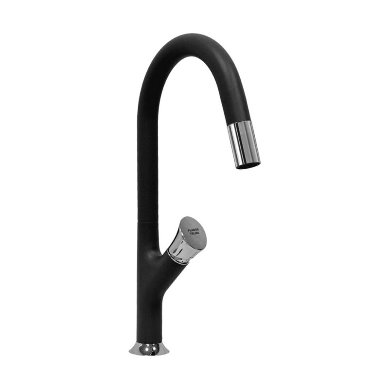 VÒI RỬA ELICA PARMIXEXT NANOSTONE N6 DEEP BLACK