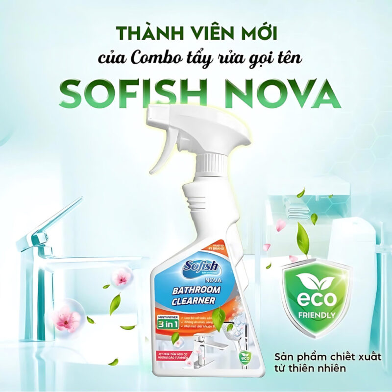 CHAI TẨY CẶN KOCHER CANXI SOFISH NOVA