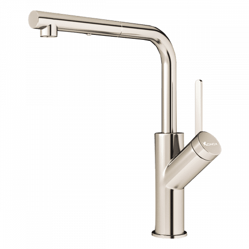 VÒI RỬA BÁT DÂY RÚT KONOX ARTAN NICKEL