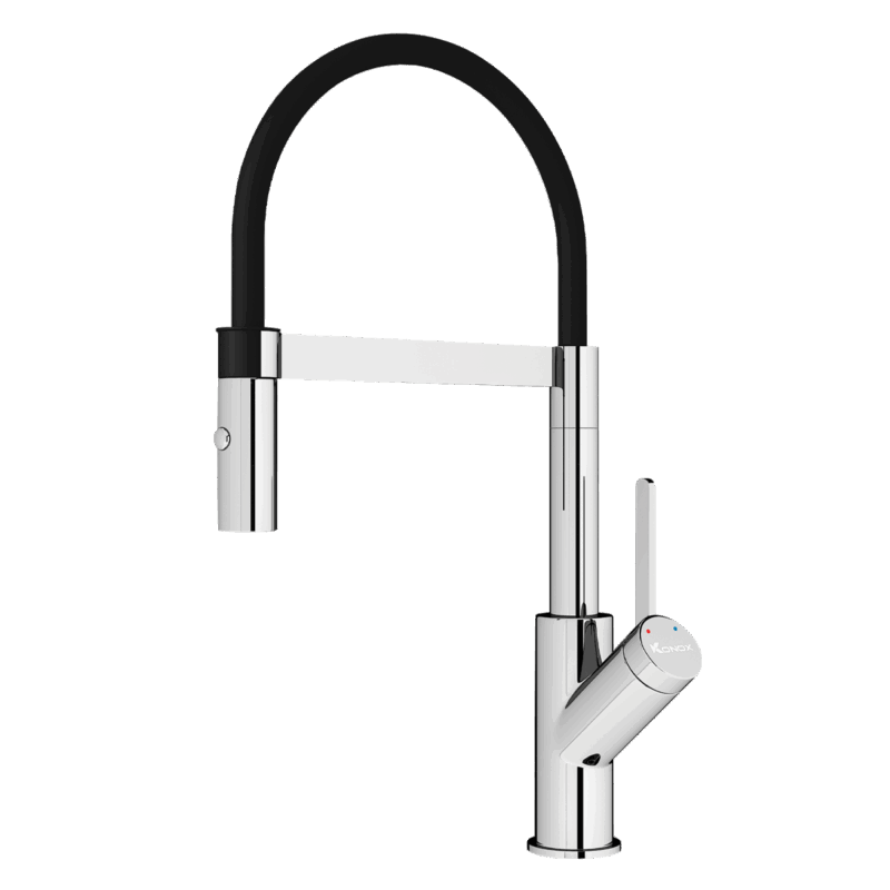 VÒI RỬA BÁT THÂN MỀM KONOX BIAN