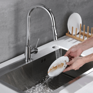VÒI RỬA BÁT HAFELE CẢM ỨNG 570.58.631 - voi rua chen inox cam ung hafele 570 58 631 2