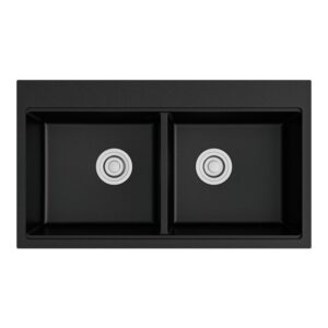 CHẬU RỬA CHÉN ĐÁ NHÂN TẠO 2 HỘC CREAVE G-T8046G