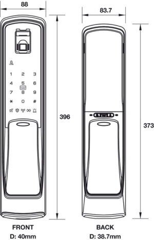 KHÓA ĐIỆN TỬ EL9500-TCS HAFELE 912.05.353 - 1597309370 02581592 0